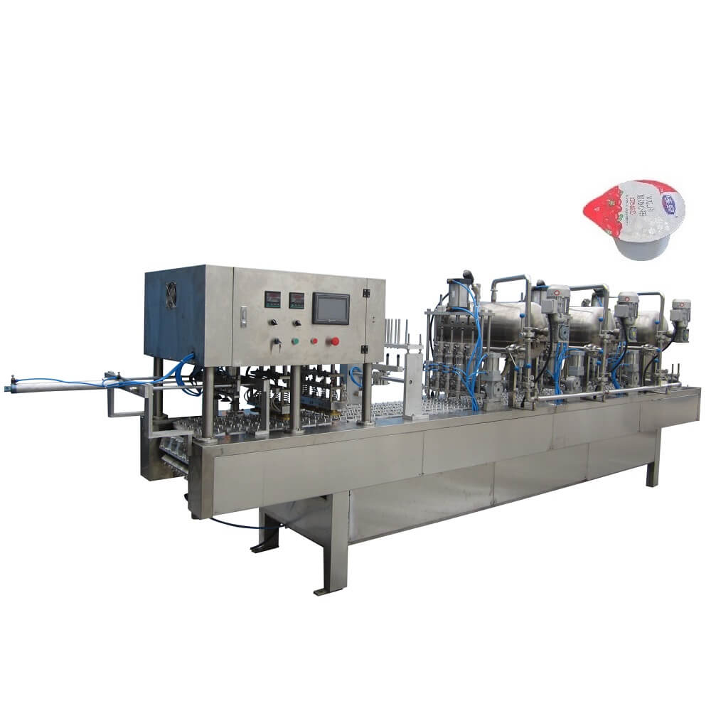 bhp-4 automatic cup filling and sealing machine for yogurt